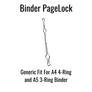 Binder PageLock für A4 4-Ring- und A5 3-Ring-Ordner, generisches Design