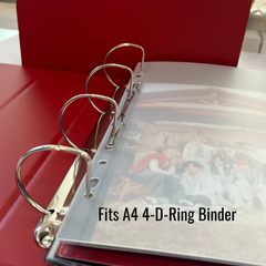 Binder PageLock for A4 4-Ring and A5 3 Ring Binder, Generic Design