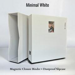K-KEEP [A4 Plus] Manifest Binder - [2 inch] - Magnetic Comprehensive Binder with Photocard Display Window + Dust Proof Slipcase "View Version"
