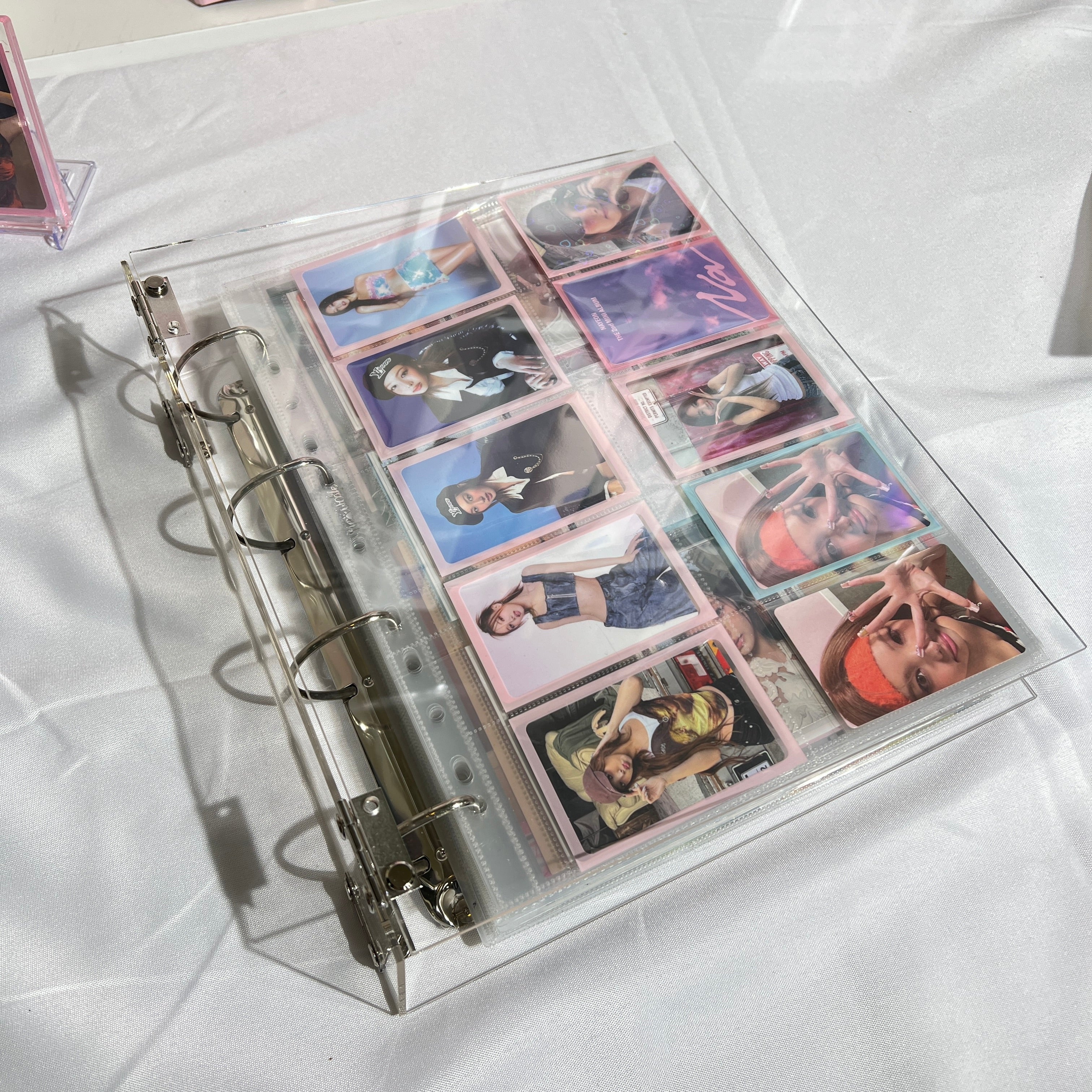 [10% OFF] K-KEEP [A4 Plus] - [2 inch]  - Acrylic Binder Aesthetic Hardcover Binder D-Ring | Large Capacity Kpop Photocard Binder (Self-Assembly Required)