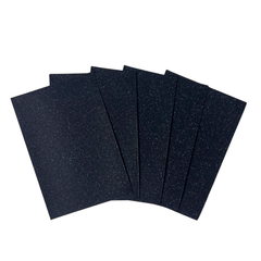 Meowcafe [61x91mm] Premium Colored Matte Sleeves - Black Stardust