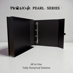 [Restock on July 30th] [Pearl Series]-[A4 Plus] - [2 inch] Magnetic Closure Binder with All-In-One Dust-proof Solution