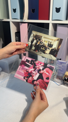 K-KEEP [A4 Slim] - Custom Inclusion Page - 2 Pocket (142 x 194mm)- Premium Single-Sided Top-loading Pages (Pack of 10)(C-02)