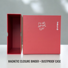 [PRE-ORDER] [Signature Series] - [A5 Wide] - [2 inch] - Magnetic Closure Binder + Dustproof SlipCase - Ribbon