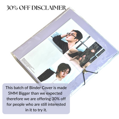 [30% OFF] EVA Binder Cover For K-KEEP [A4 Plus 2 inch] Binder, 0.3MM Thick PVC Free and Acid Free (Z-16)