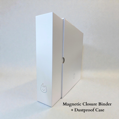 [Restock on July 30th] [Signature Series] - [A4 Plus] - [2 inch] - Magnetic Closure Binder + Dustproof SlipCase - Snooze