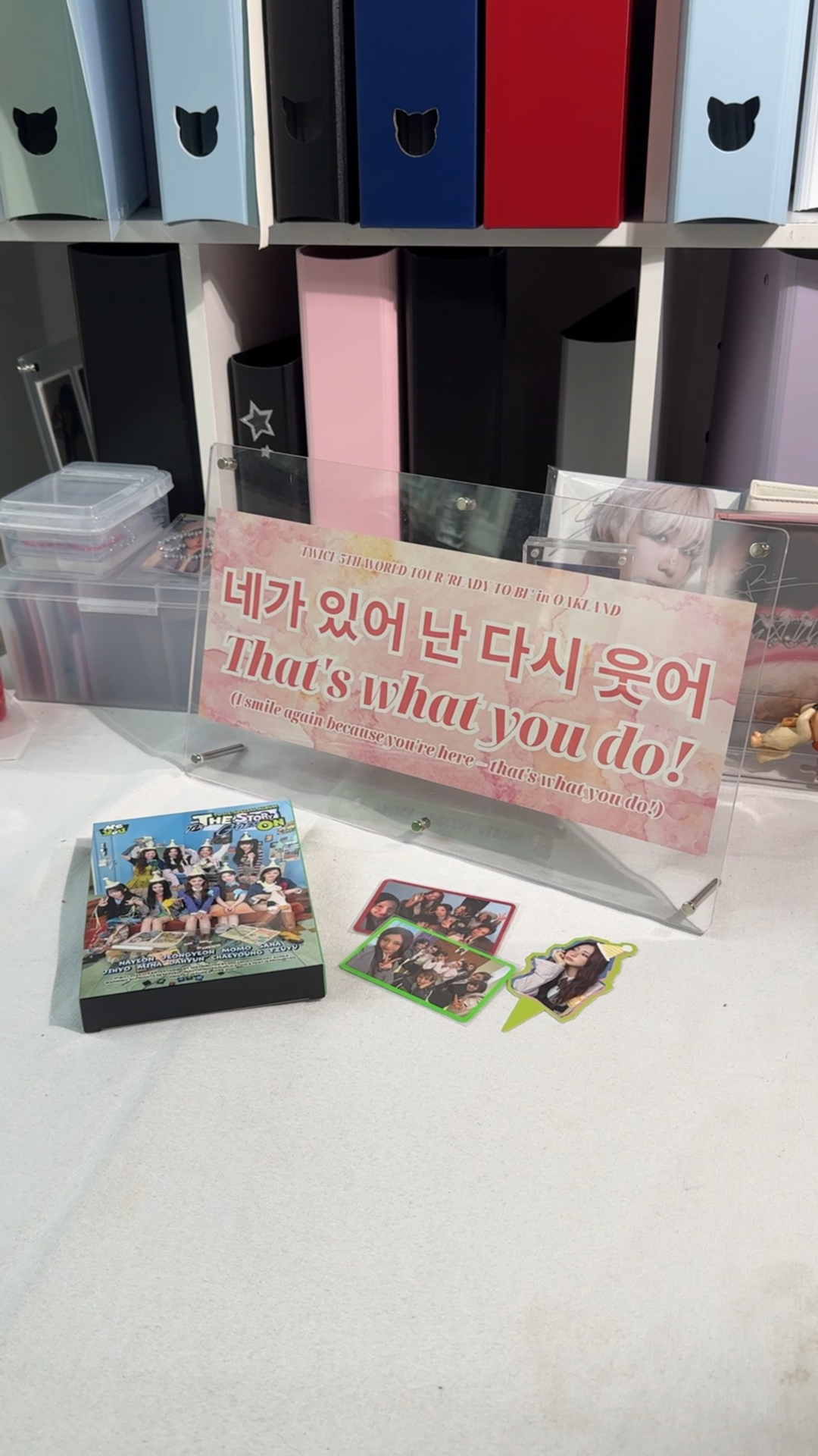 K-KEEP Acrylic Display Frame - [24x39CM] DIY Friendly Banner Display Frame Maximal Fit 20x38CM Banner