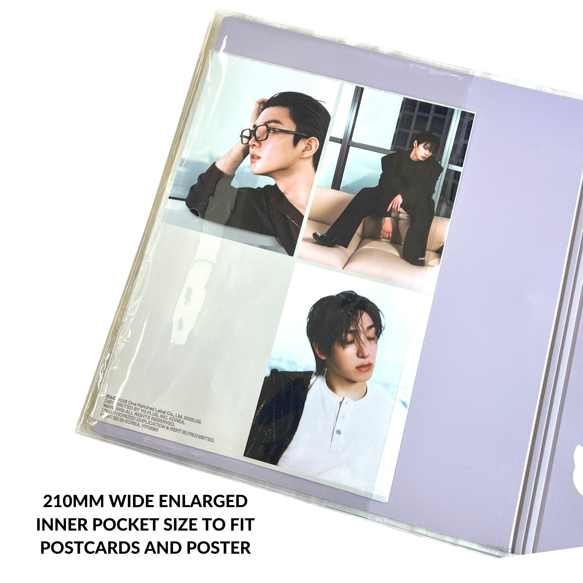 [30% OFF] EVA Binder Cover For K-KEEP [A4 Plus 2 inch] Binder, 0.3MM Thick PVC Free and Acid Free (Z-16)