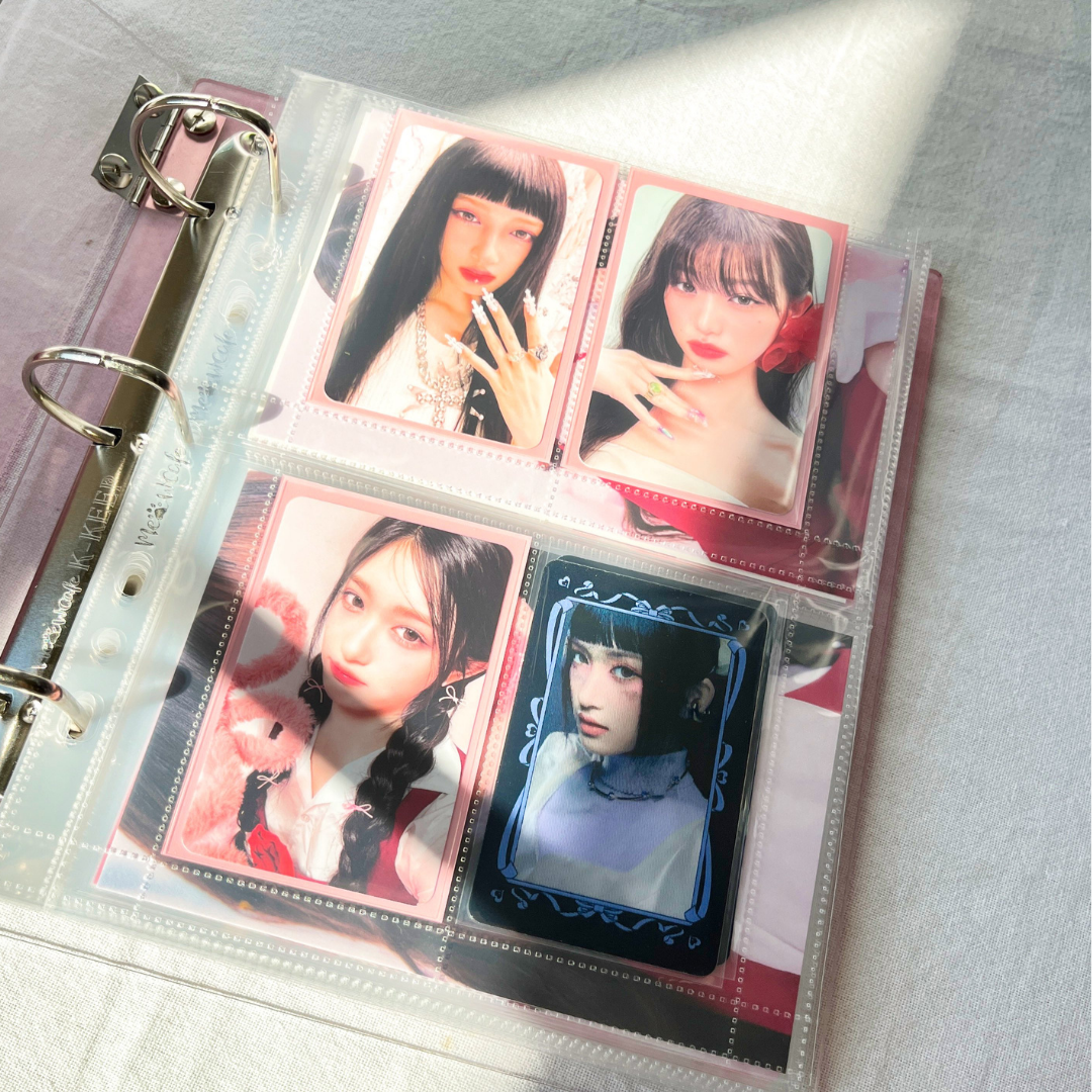 K-KEEP [A5 Wide] - [1.5 Inch] - [Gradient Acrylic Series] - Aesthetic Display Binder