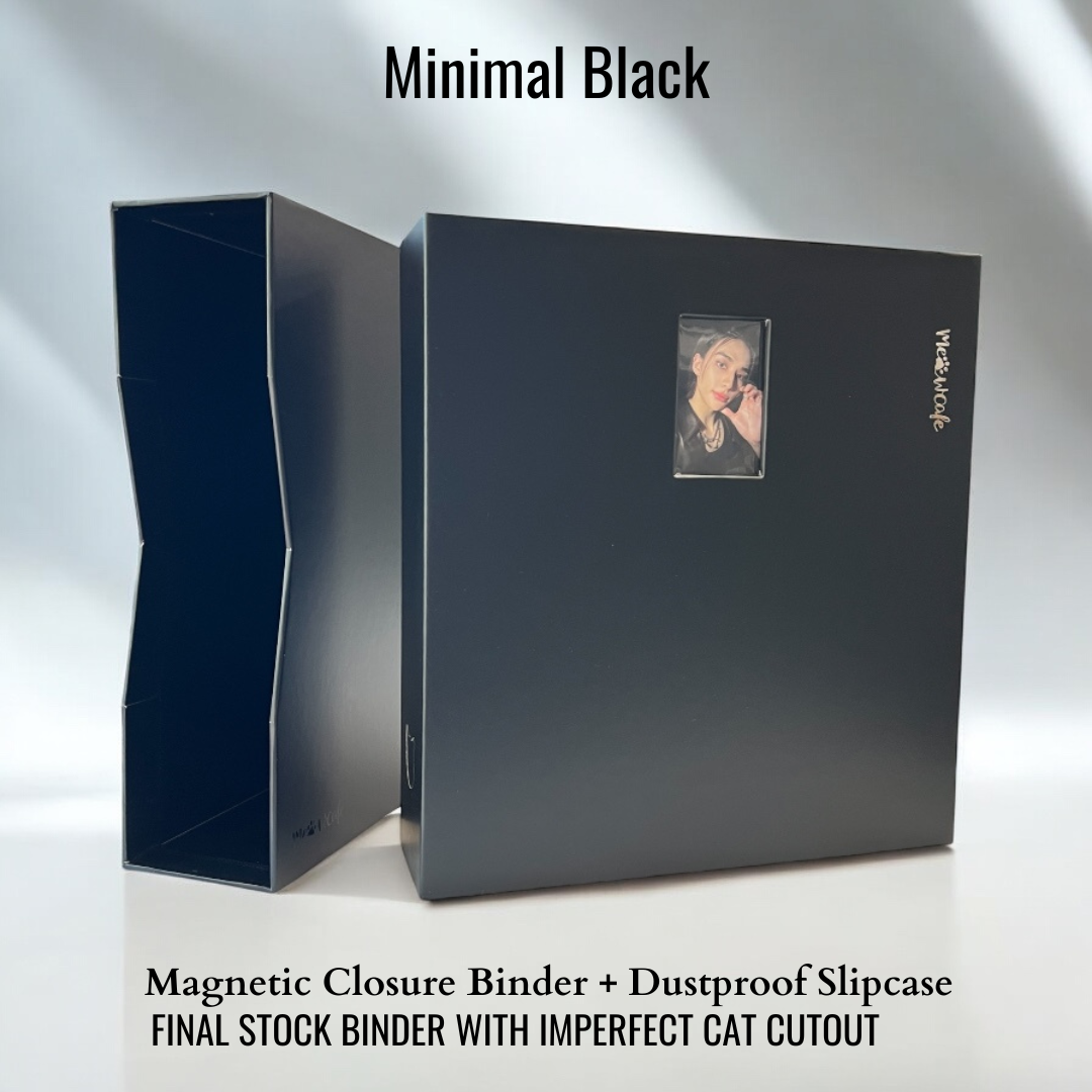 [Ship On Jan 30th] [Final Stock] K-KEEP [A4 Plus] Manifest Binder - [2 inch] - Magnetic Comprehensive Binder with Photocard Display Window + Dust Proof Slipcase "View Version"