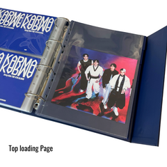 [Top-loading Version] K-KEEP [A4 PLUS] - 1 Pocket - 11 Holes Premium Binder Pages, 100 Micron Thick, High Definition (Pack of 10)