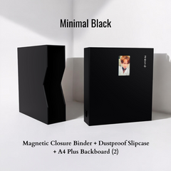 [PRE-ORDER] K-KEEP [A4 Plus] Manifest Binder - [2 inch] - Magnetic Comprehensive Binder with Photocard Display Window + Dust Proof Slipcase "View Version"