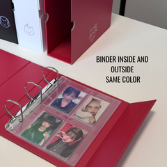 [PRE-ORDER] [Signature Series] - [A5 Wide] - [2 inch] - Magnetic Closure Binder + Dustproof SlipCase - Ribbon