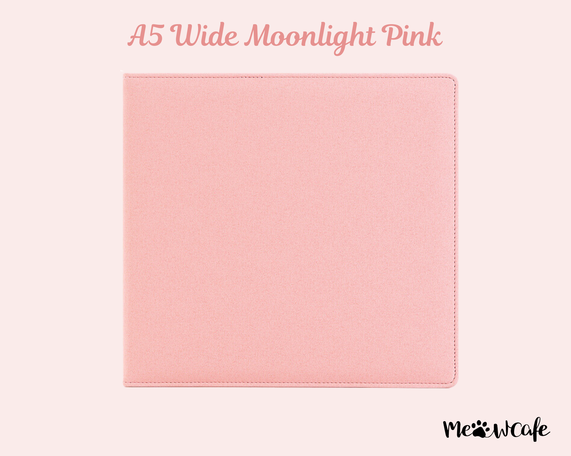 K-KEEP [A5 Extra-Wide] Binder - [1 inch] - [Moonlight Series] | Soft PU Leather Binder with 1 inch D-Ring