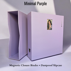 K-KEEP [A4 Plus] Manifest Binder - [2 inch] - Magnetic Comprehensive Binder with Photocard Display Window + Dust Proof Slipcase "View Version"