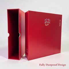 [Restock on July 30th] [Signature Series] - [A4 Plus] - [2 inch] - Magnetic Closure Binder + Dustproof SlipCase - Ribbon