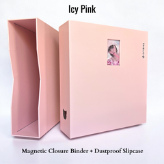 K-KEEP [A4 Plus] Manifest Binder - [2 inch] - Magnetic Comprehensive Binder with Photocard Display Window + Dust Proof Slipcase "View Version"