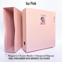 [Final Stock] K-KEEP [A4 Plus] Manifest Binder - [2 inch] - Magnetic Comprehensive Binder with Photocard Display Window + Dust Proof Slipcase "View Version"