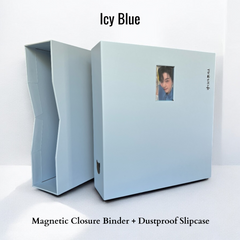 K-KEEP [A4 Plus] Manifest Binder - [2 inch] - Magnetic Comprehensive Binder with Photocard Display Window + Dust Proof Slipcase "View Version"