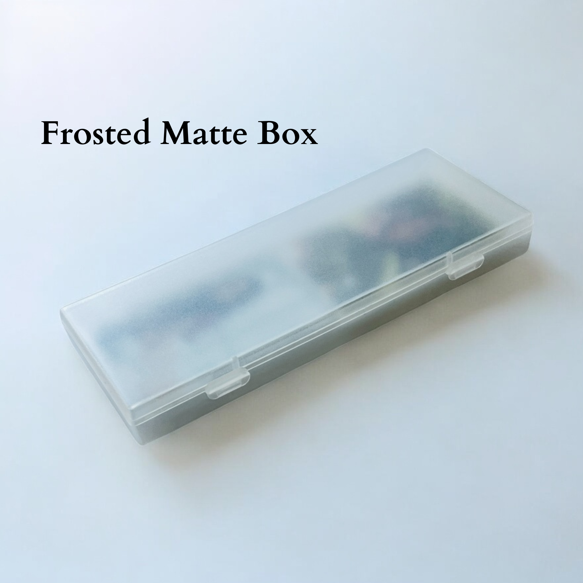 [FREE ON ORDER $45+] Matte Film Strip/ Photocard Storage Box, Maximal Fit 62x180mm Card