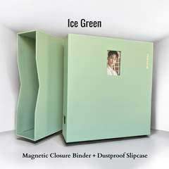 K-KEEP [A4 Plus] Manifest Binder - [2 inch] - Magnetic Comprehensive Binder with Photocard Display Window + Dust Proof Slipcase "View Version"