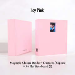 [PRE-ORDER] K-KEEP [A4 Plus] Manifest Binder - [2 inch] - Magnetic Comprehensive Binder with Photocard Display Window + Dust Proof Slipcase "View Version"