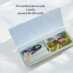 [FREE ON ORDER $45+] Matte Film Strip/ Photocard Storage Box, Maximal Fit 62x180mm Card