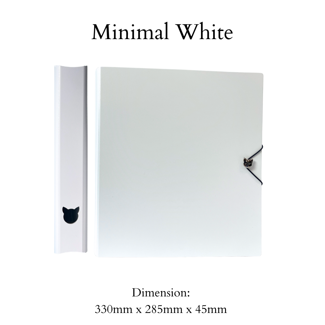 K-KEEP [A4 PLUS]  Binder - [1.5 inch]- [Compact Version] - Minimalist Comprehensive Binder with Elegant Slim Look
