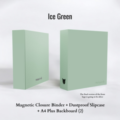 [PRE-ORDER] K-KEEP [A4 Plus] Manifest Binder - [2 inch] - Magnetic Comprehensive Binder + Dust Proof Slipcase "Imagine Version"