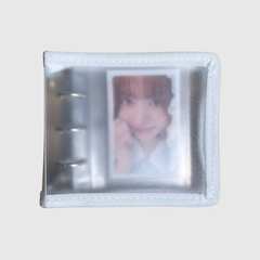 K-KEEP [A8 Wide] - [1 inch]  - Mini Zipper Frosted Binder + Page Set (Binder+Backboard+20 Pages)