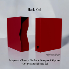 [PRE-ORDER] K-KEEP [A4 Plus] Manifest Binder - [2 inch] - Magnetic Comprehensive Binder + Dust Proof Slipcase "Imagine Version"