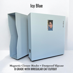 [B GRADE] K-KEEP [A4 Plus] Manifest Binder - [2 inch] - Magnetic Comprehensive Binder with Photocard Display Window + Dust Proof Slipcase "View Version"