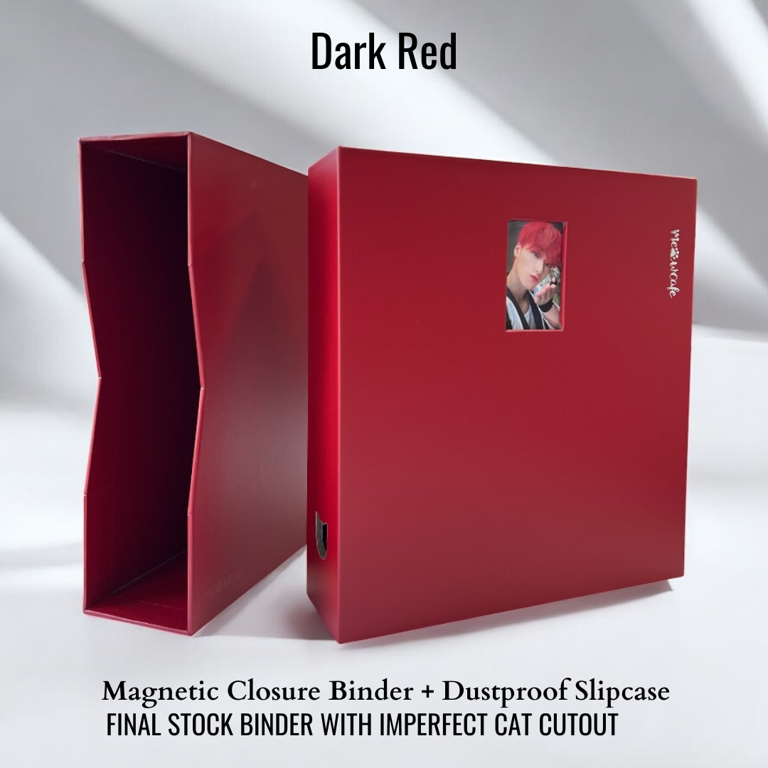 [Final Stock] K-KEEP [A4 Plus] Manifest Binder - [2 inch] - Magnetic Comprehensive Binder with Photocard Display Window + Dust Proof Slipcase "View Version"