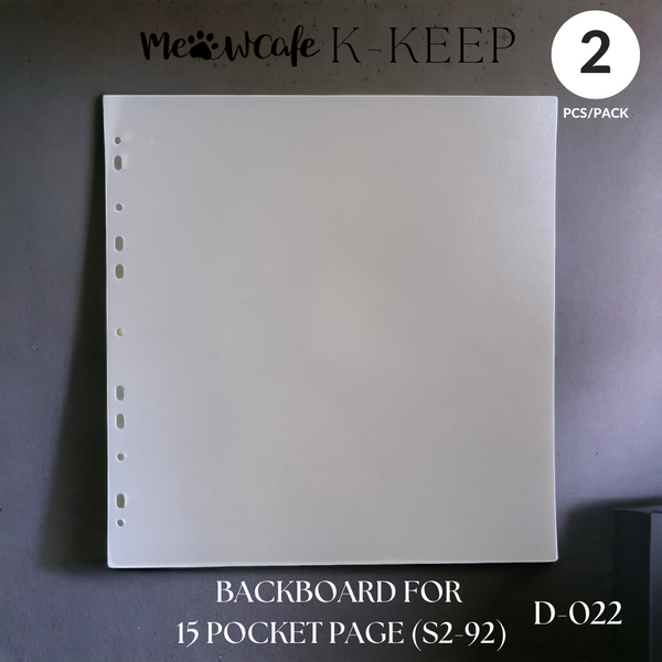 K-KEEP [Binder Backboards] - For [A4 Plus] Binder - 11 Holes Generic D –  MeowCafeShop