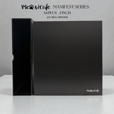 [Manifest Series V2] - [A4 Plus] - [2 inch] - Magnetic Closure Binder + Dustproof SlipCase (Imagine Version)