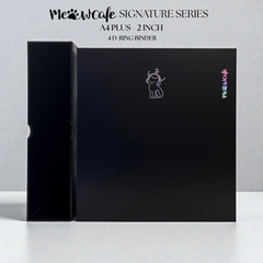 [Signature Series] - [A4 Plus] - [2 inch] - Magnetic Closure Binder + Dustproof SlipCase - Melody