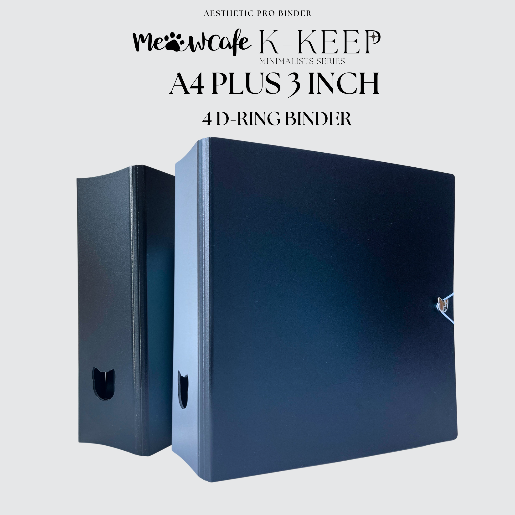 [Limited Stock] K-KEEP [A4 PLUS]  Binder - [3 inch]  - Large Capacity Comprehensive Binder