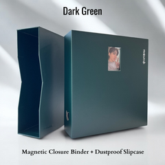 K-KEEP [A4 Plus] Manifest Binder - [2 inch] - Magnetic Comprehensive Binder with Photocard Display Window + Dust Proof Slipcase "View Version"