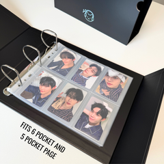 [PRE-ORDER][Signature Series] - [A5 Extra Wide] - [2 inch] - Magnetic Closure Binder + Dustproof SlipCase - Melody