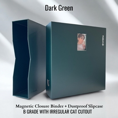 [B GRADE] K-KEEP [A4 Plus] Manifest Binder - [2 inch] - Magnetic Comprehensive Binder with Photocard Display Window + Dust Proof Slipcase "View Version"
