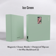 [PRE-ORDER] K-KEEP [A4 Plus] Manifest Binder - [2 inch] - Magnetic Comprehensive Binder with Photocard Display Window + Dust Proof Slipcase "View Version"