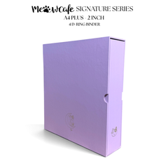 [PRE ORDER] [Signature Series] - [A4 Plus] - [2 inch] - Magnetic Closure Binder + Dustproof SlipCase - Luna