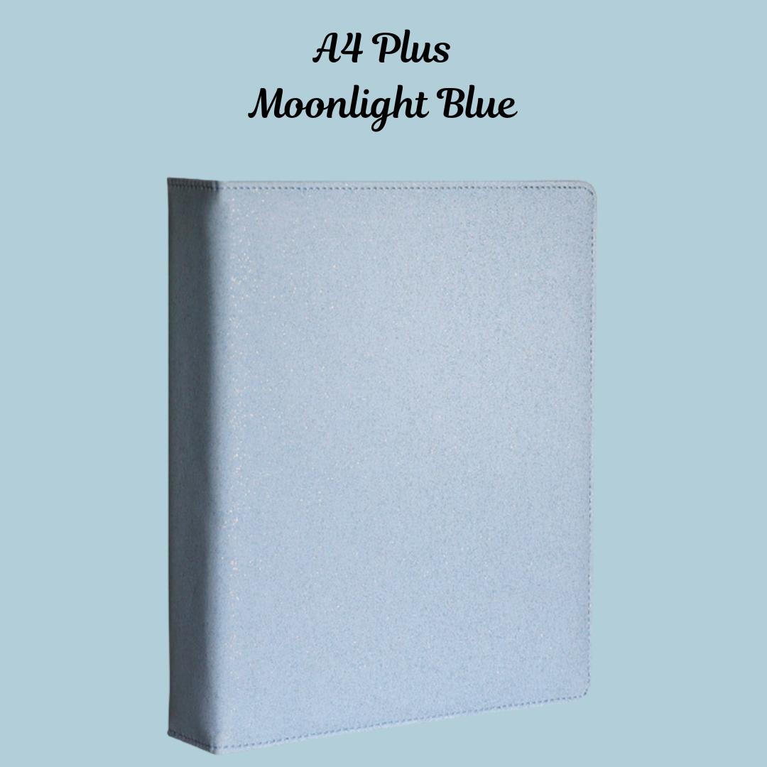 K-KEEP [A4 PLUS]  Binder - [1.25 inch] - [Moonlight Series]  - Elegant and Comfortable A4 Binder Specially Designed for Kpop Collector