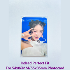 [58x89MM] Meowcafe Premium CPP Card Sleeve for Kpop Photocards Perfect Fit