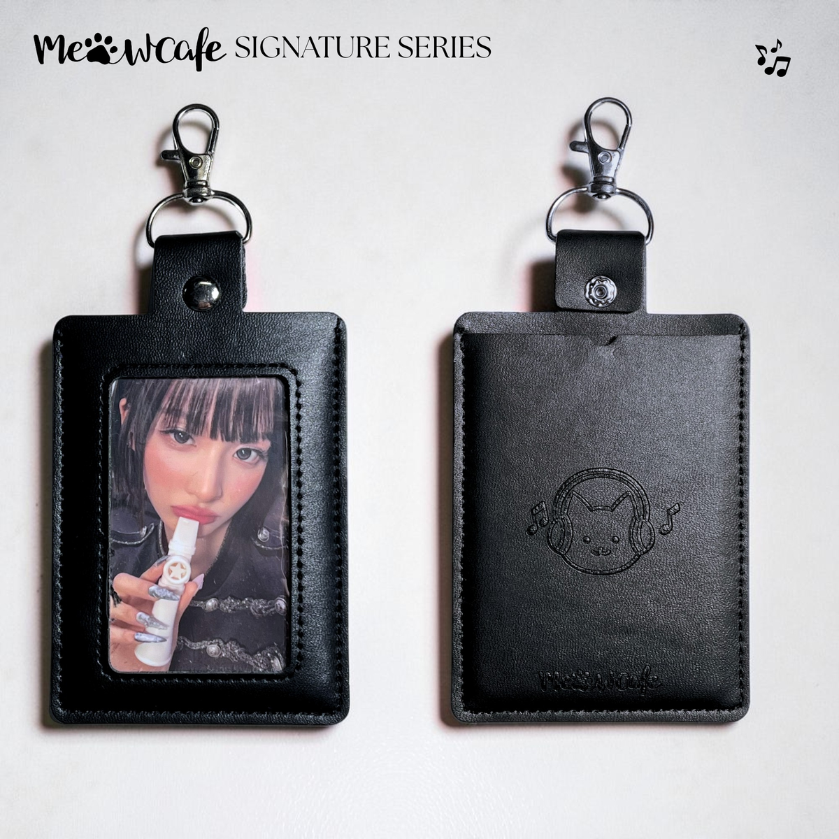 [Signature Series] - Photocard Holder Designed to Fit Photocard Size Toploader 66x94mm/65x93mm
