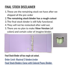 [Final Stock] K-KEEP [A4 Plus] Manifest Binder - [2 inch] - Magnetic Comprehensive Binder with Photocard Display Window + Dust Proof Slipcase "View Version"