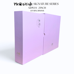 [PRE ORDER] [Signature Series] - [A4 Plus] - [2 inch] - Magnetic Closure Binder + Dustproof SlipCase - Luna