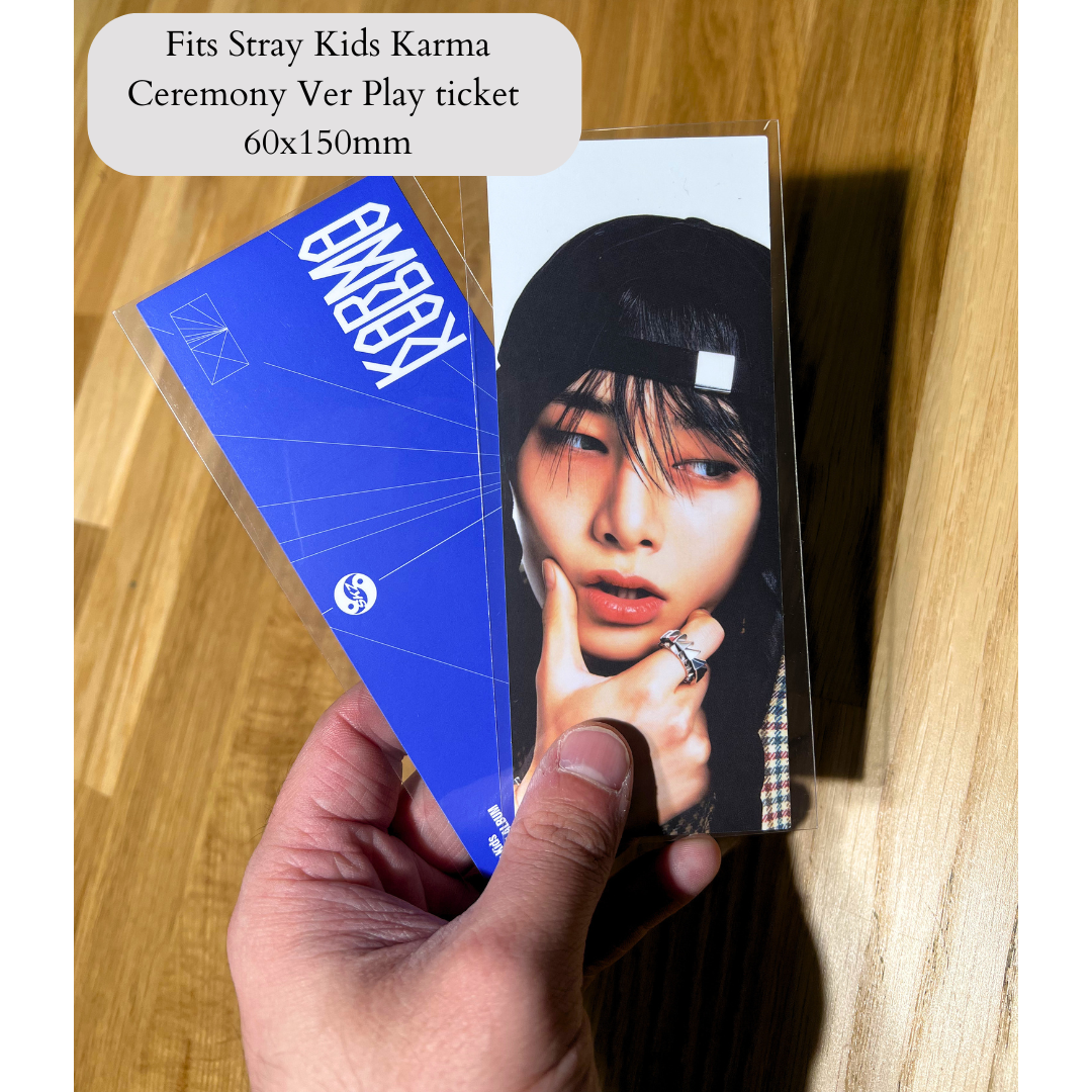 [68x153MM]  Meowcafe Premium CPP Card Sleeve for 65x150 Card (20 Sleeves)