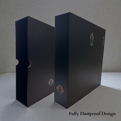 [Signature Series] - [A4 Plus] - [2 inch] - Magnetic Closure Binder + Dustproof SlipCase - Melody