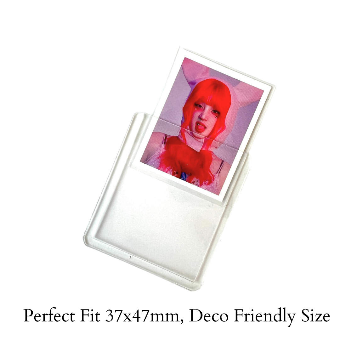 Meowcafe [46 x 53 mm] - Mini ID Size Premium Clear Toploader - Fit 37 x 47mm Mini ID Sleeve (Pack of 10)